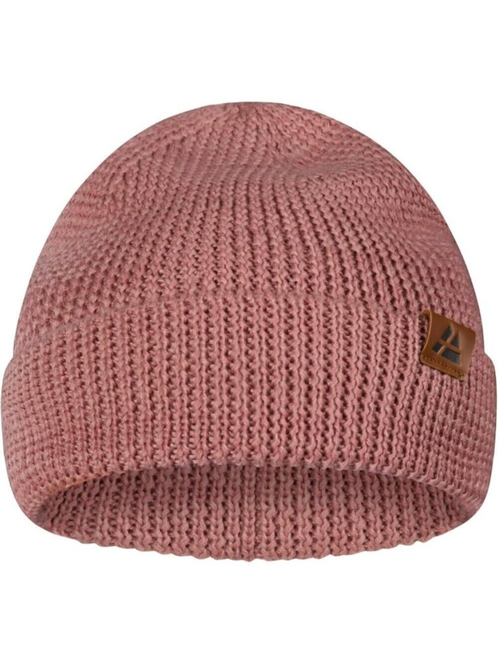 Men's Pink Merino Wool Fitted Stretch Beanie Soft Stretchy Fisherman Beanie Cap